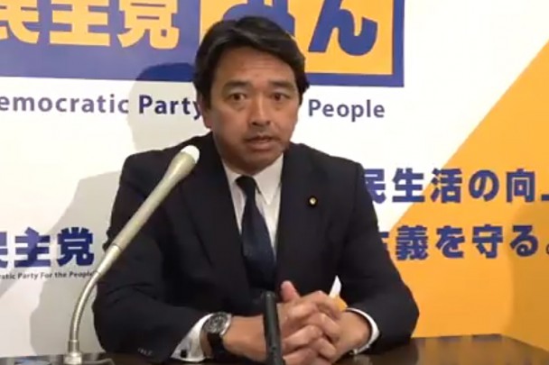 榛葉賀津也参院幹事長記者会見