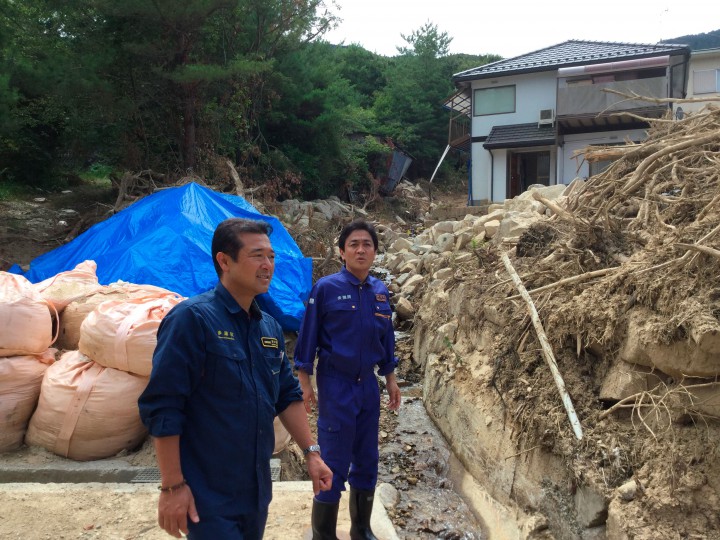 広島は豪雨により甚大な被害を受けた