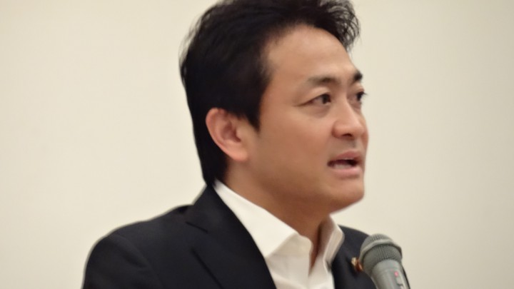 自動車総連の代表である礒崎哲史参院議員への支援をの訴える玉木雄一郎代表