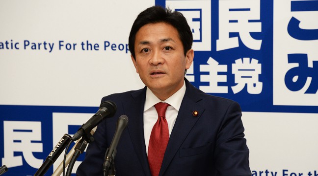 国民民主党・玉木雄一郎代表