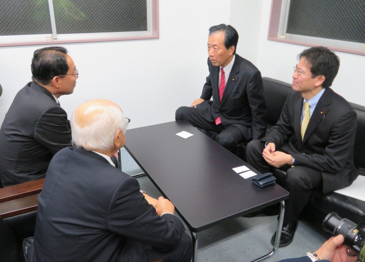 後藤斎山梨県知事を表敬し、意見交換を行った。