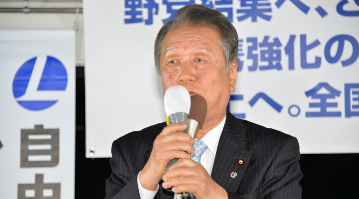 自由党・小沢一郎代表