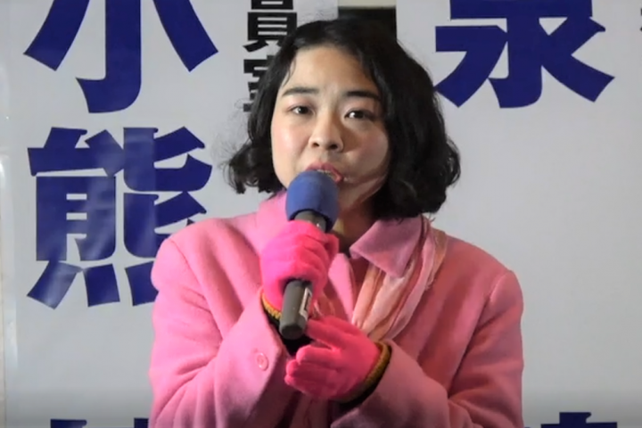 ユニバーサルデザインをと訴える宮川みかさん