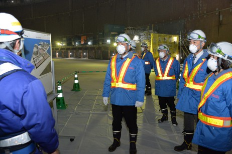 天然ガスを発電所に供給する石狩LNG4号基地