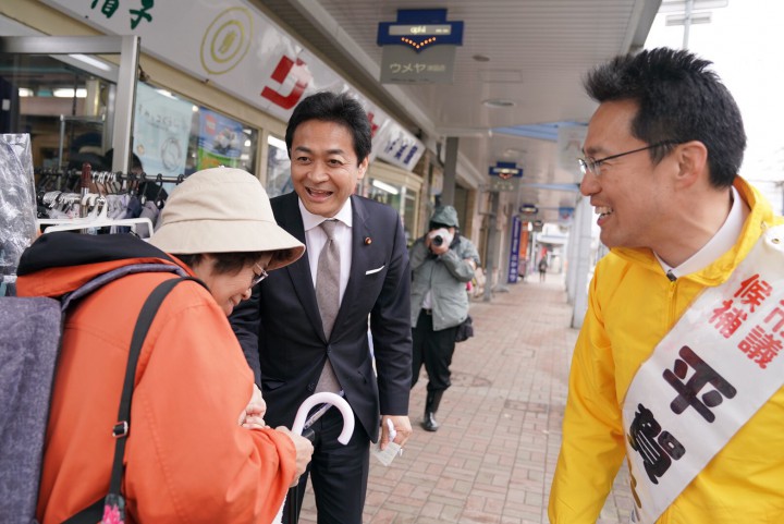 商店街でも一人ひとりの声に耳を傾ける。