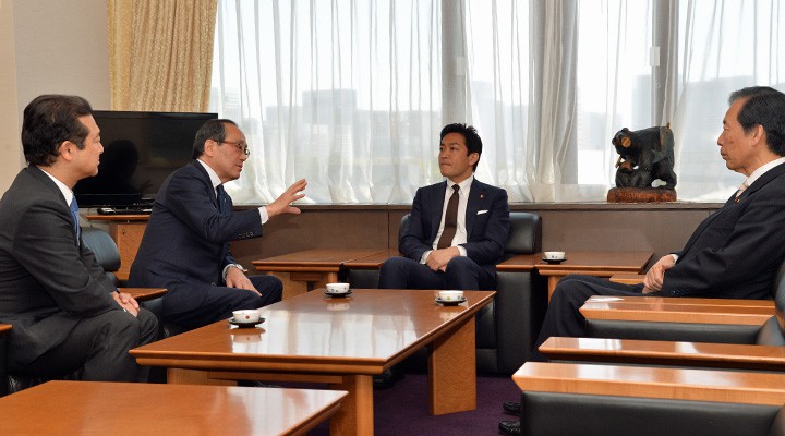 松井一實広島市長訪問