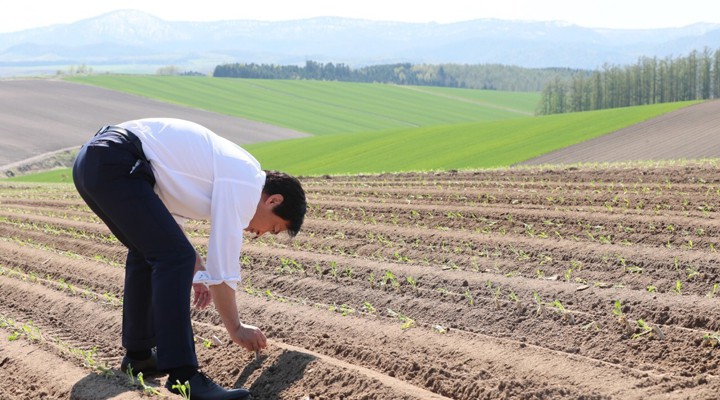 北海道農業視察　玉木代表