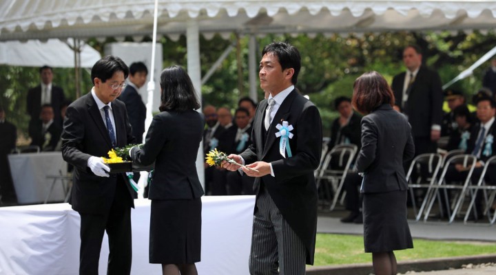 千鳥ヶ淵戦没者墓苑拝礼式