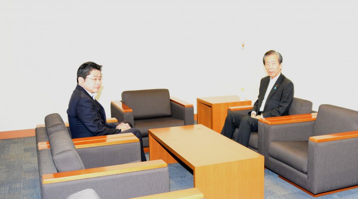 社民党との幹事長会談