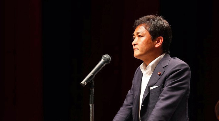 水野さちこ候補への支援を訴える玉木代表