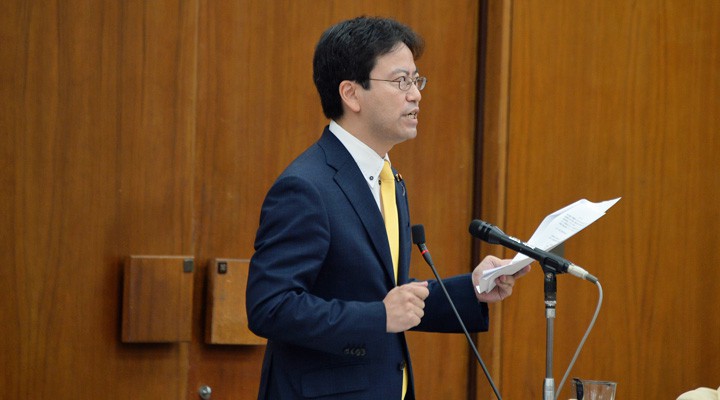 文部科学委員会　城井崇衆院議員