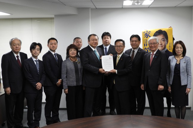 全日本海員組合より海運、船員の政策課題について申し入れ - 旧・国民